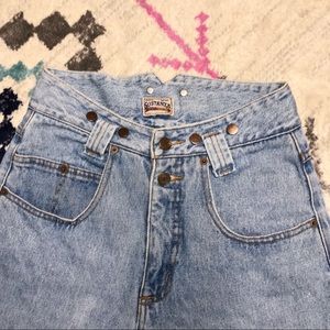 Vintage Sostanza High Waisted Tapered Jeans Size M